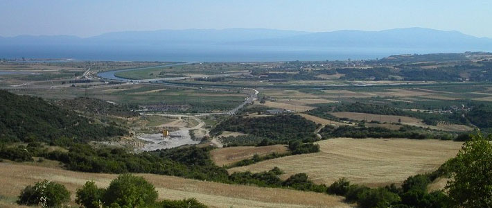 Amfipolis, en la region de Macedonia de la Grecia Continental