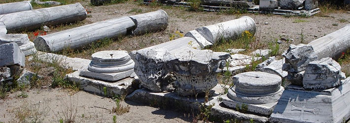 Amfipolis, en la region de Macedonia de la Grecia Continental