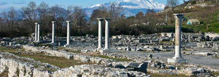 Filipos, en la region de Macedonia de la Grecia Continental