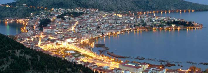 Kastoria, en la region de Macedonia de la Grecia Continental