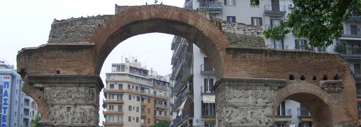 Salonica, en la region de Macedonia de la Grecia Continental