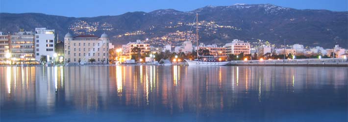 Volos, en la region de Tesalia de la Grecia Continental