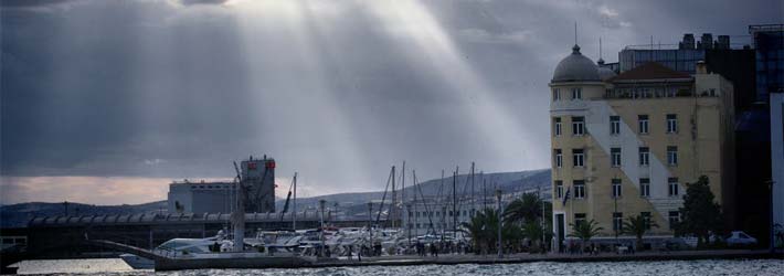 Volos, en la region de Tesalia de la Grecia Continental