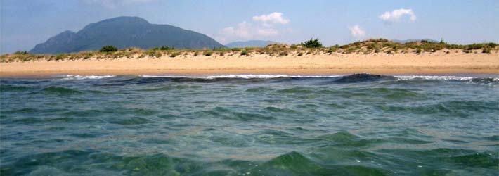 Playa de Chalikounas, Corfu, Grecia, Islas Griegas