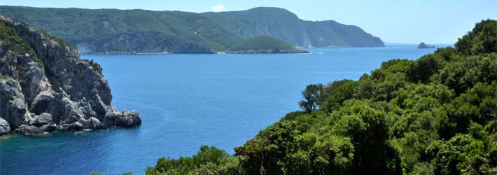 Paisajes y visiones de Corfú, Grecia, Islas Griegas