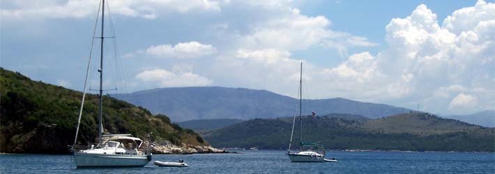 Playa de Agios Stefanos, Corfu, Grecia, Islas Griegas