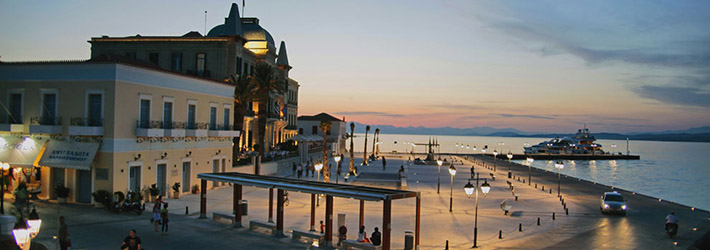 La isla de Spetses, Islas del Sarónico, Grecia, Islas Griegas