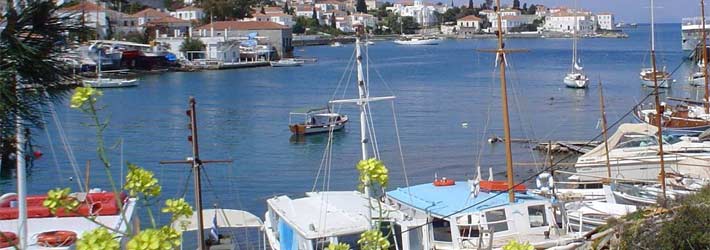 La isla de Spetses, Islas del Sarónico, Grecia, Islas Griegas