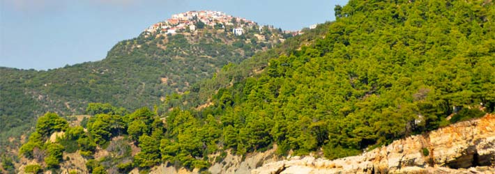 La isla de Alonissos, Islas Espóradas, Grecia, Islas Griegas