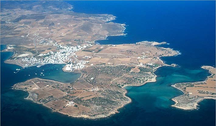 La isla de Antiparos, Islas Cícladas, Grecia, Islas Griegas