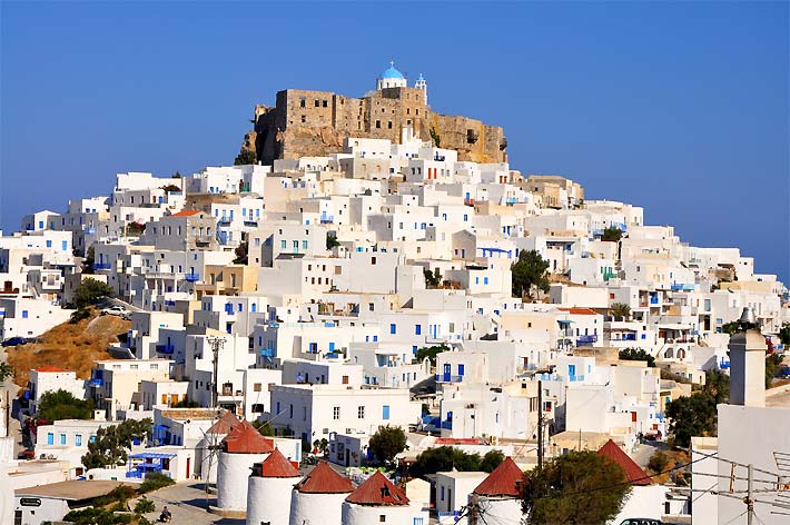 La isla de Astipalea, Islas del Dodecaneso, Grecia, Islas Griegas