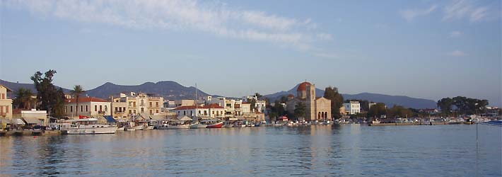 La isla de Egina, Islas del Sarónico, Grecia, Islas Griegas