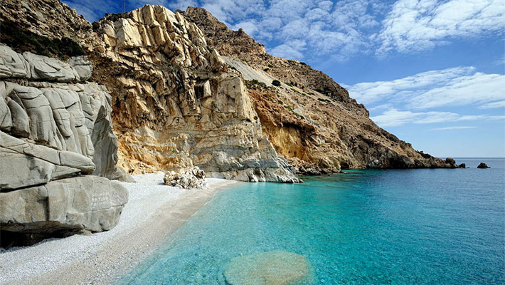 La isla de Ikaria, Islas del Egeo Norte, Grecia, Islas Griegas