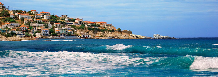 La isla de Ikaria, Islas del Egeas del Norte, Grecia, Islas Griegas