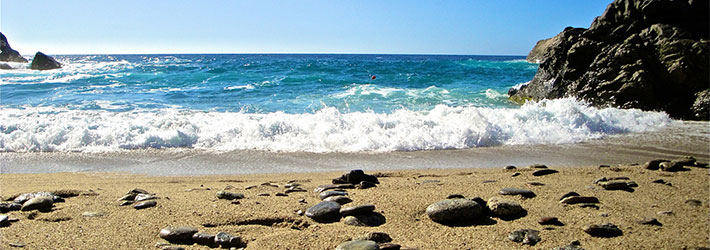 La isla de Ikaria, Islas del Egeas del Norte, Grecia, Islas Griegas