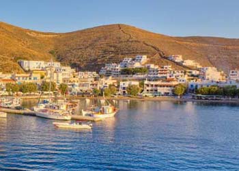 La isla de Kithnos, Islas Cícladas, Grecia, Islas Griegas