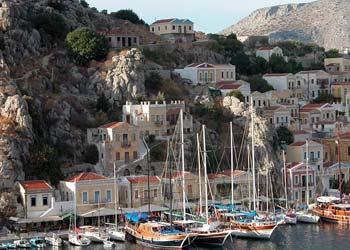 La isla de Symi (Simi), Islas del Dodecaneso,Islas Griegas