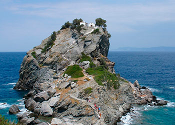 La isla de Skopelos, Escópelos, Islas Espóradas, Grecia, Islas Griegas