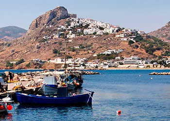 La isla de Skyros, Skiros, islas Espóradas, Grecia, Islas Griega