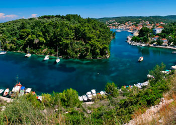 La isla de Paxos, Paxi, Islas Jónicas, Grecia, Islas Griegas