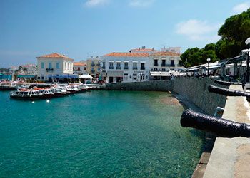 La isla de Spetses, Islas Sarónicas, Grecia, Islas Griegas