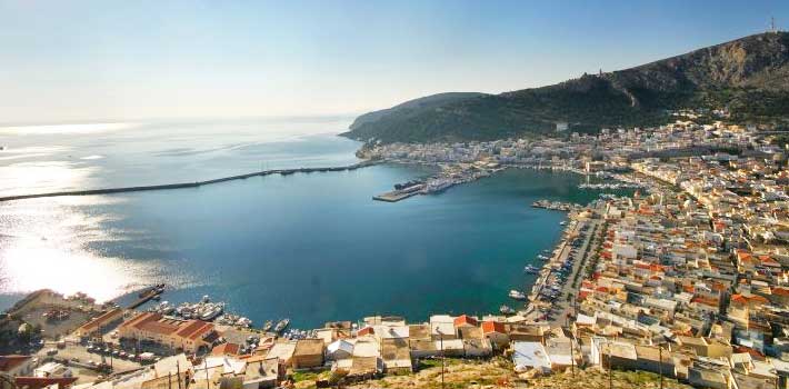 La isla de Kalymnos (Kalimnos), Islas del Dodecaneso, Grecia, Islas Griegas