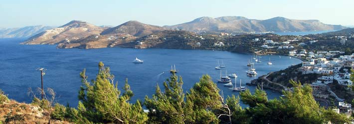 La isla de Leros, Islas del Dodecaneso, Grecia, Islas Griegas