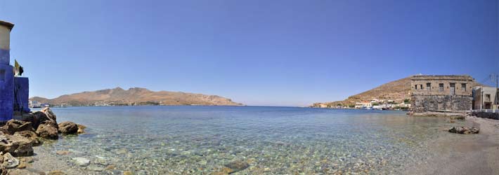 La isla de Leros, Islas del Dodecaneso, Grecia, Islas Griegas