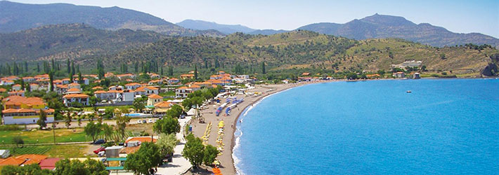 La isla de Lesvos, Islas del Egeas del Norte, Grecia, Islas Griegas