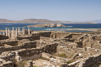Ruinas de la isla de Delos, Mykonos
