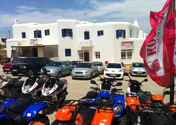 Alquiler de Motos y Quads en Mykonos