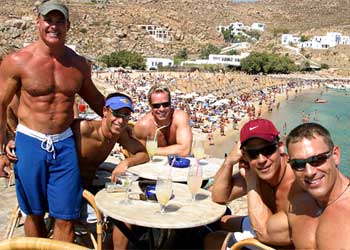 Fiesta en Mykonos, Marcha en Mykonos, Party en Mykonos