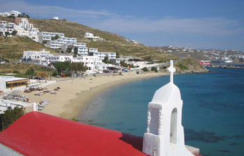 Playas de Mykonos: Playa de Agios Stefanos