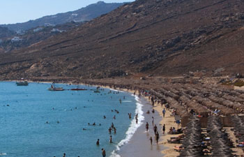 Playas de Mykonos: Playa de Elia