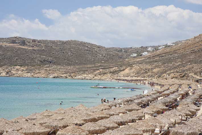 Playas de Mykonos: Playa de Elia