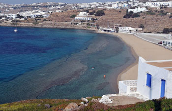 Playas de Mykonos: Playa Megali Ammos