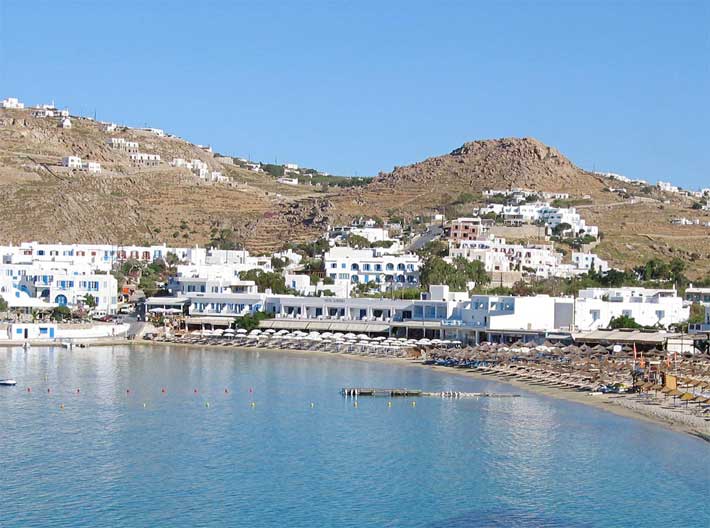 Playas de Mykonos: Playas de Platis Gialos