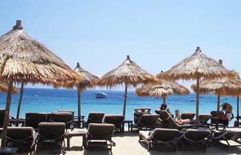 Playas de Mykonos: Playa de Psarou Beach