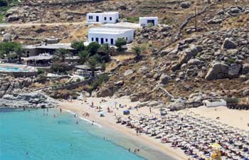 Playas de Mykonos: Playa Super Paradise