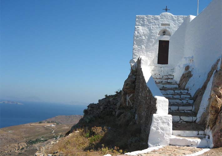 La isla de Patmos, Islas del Dodecaneso, Grecia, Islas Griegas