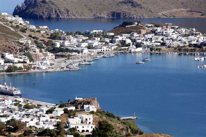 La isla de Patmos, Islas del Dodecaneso, Grecia, Islas Griegas