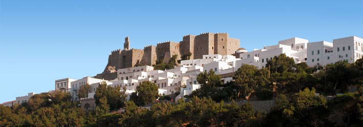 La isla de Patmos, Islas del Dodecaneso, Grecia, Islas Griegas