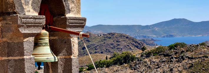 La isla de Patmos, Islas del Dodecaneso, Grecia, Islas Griegas