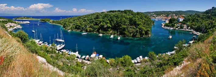 La isla de Paxos, Islas Jónicas, Grecia, Islas Griegas