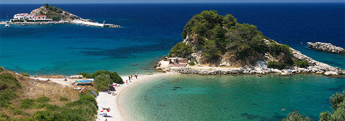 La isla de Samos, Islas del Egeas del Norte, Grecia, Islas Griegas