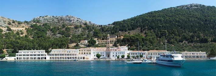 La isla de Symi, (Simi), Islas del Dodecaneso, Grecia, Islas Griegas