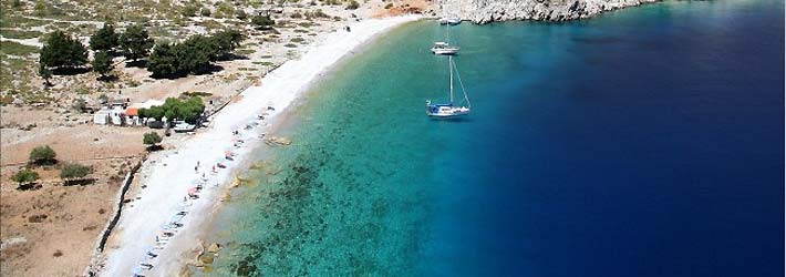La isla de Symi, (Simi), Islas del Dodecaneso, Grecia, Islas Griegas