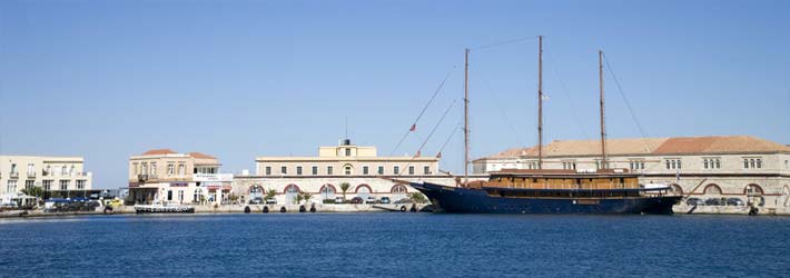 La isla de Siros, Islas Cícladas, Grecia, Islas Griegas