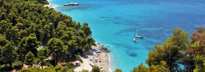 La isla de Skopelos, Islas Espóradas, Grecia, Islas Griegas