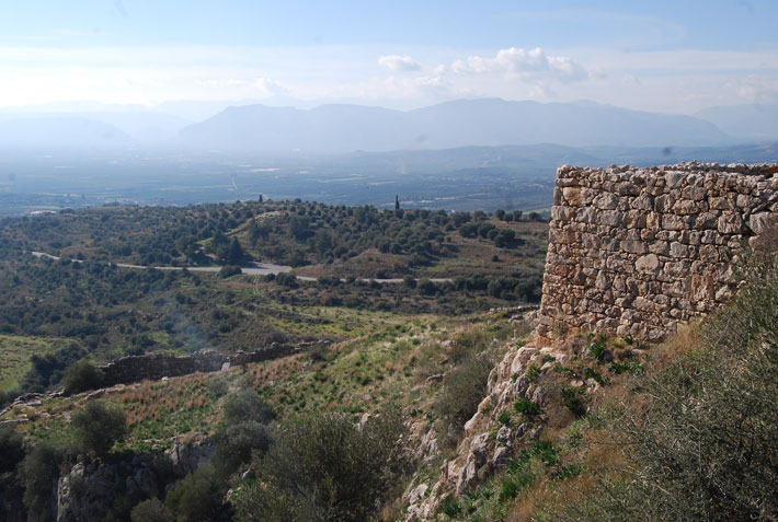 El Palacio de la Acrópolis de Micenas